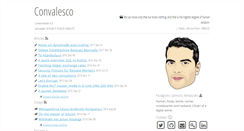 Desktop Screenshot of convalesco.org